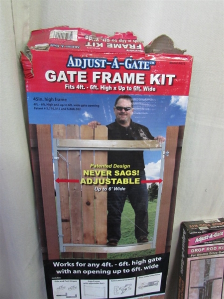 Adjust-A-Gate Frame and Drop Rod Kits