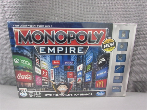 New Games - Monopoly Empire & Poker