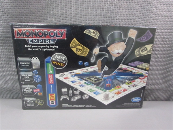 New Games - Monopoly Empire & Poker