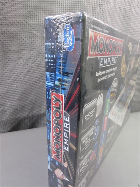 New Games - Monopoly Empire & Poker