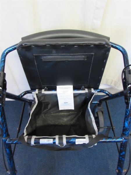 Walker with Storage Seat