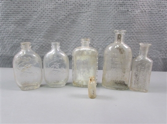 Small Antique Glass Bottles