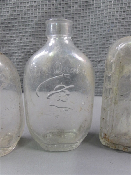 Small Antique Glass Bottles