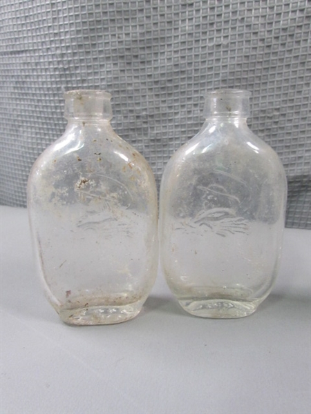 Small Antique Glass Bottles