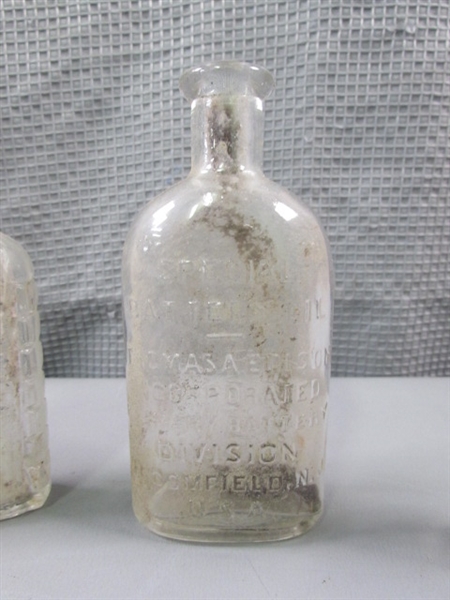 Small Antique Glass Bottles