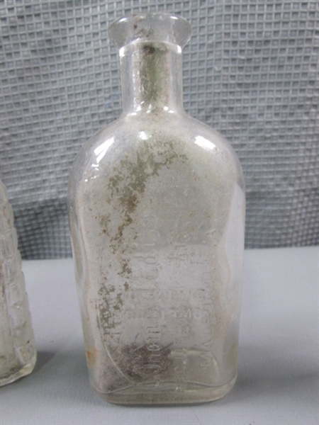 Small Antique Glass Bottles