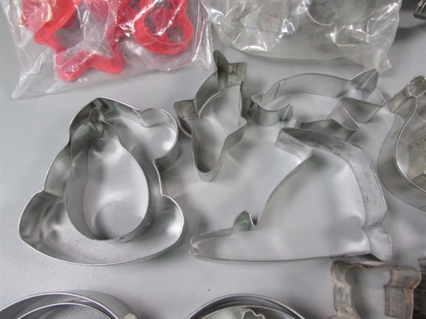 Large Assortment of Cookie Cutters