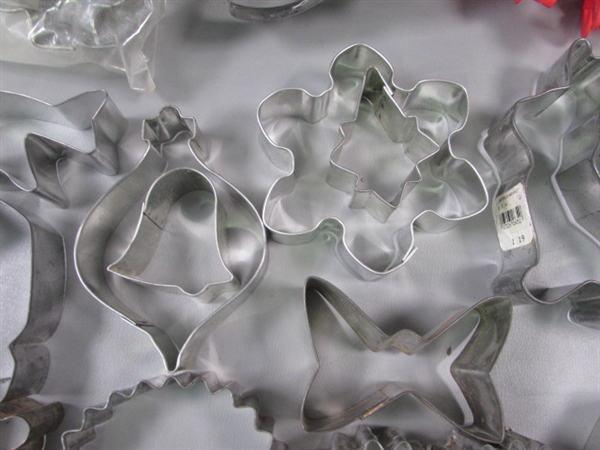 Large Assortment of Cookie Cutters