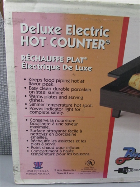 Broil King Deluxe Electric Hot Counter