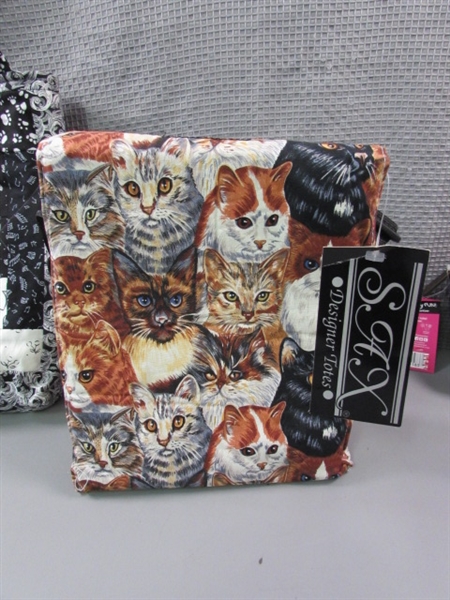 Totes & Bags - Kitties & Flowers