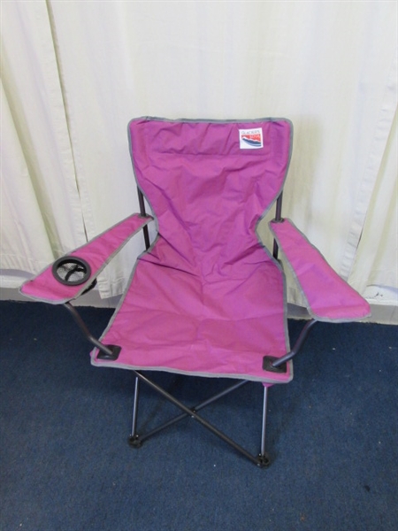 Glacier's Edge Folding Camp Chair