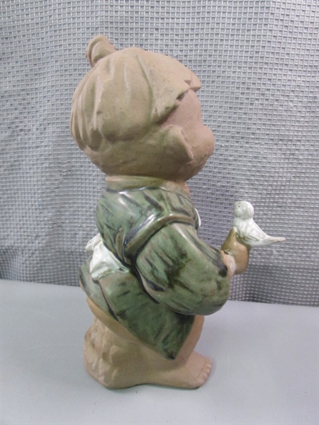 Asian Stoneware Child Statue/Figurine