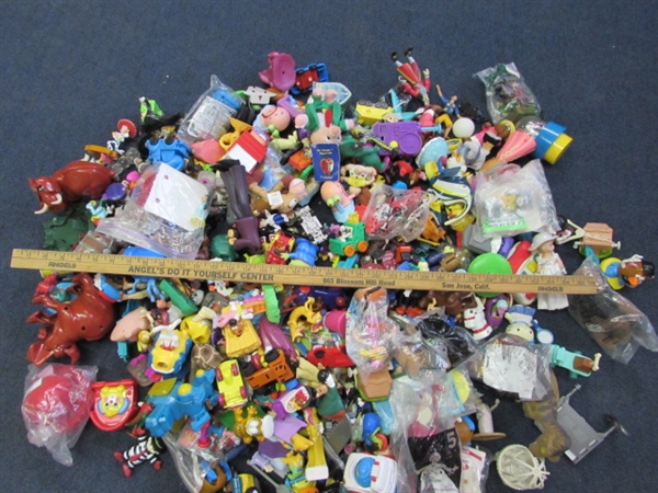 Large Assortment of Small Toys