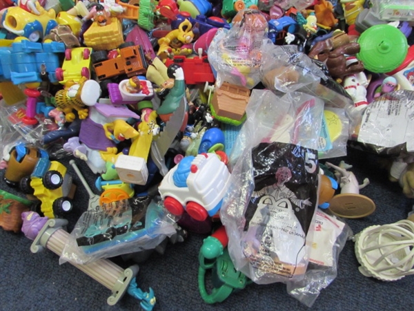 Large Assortment of Small Toys