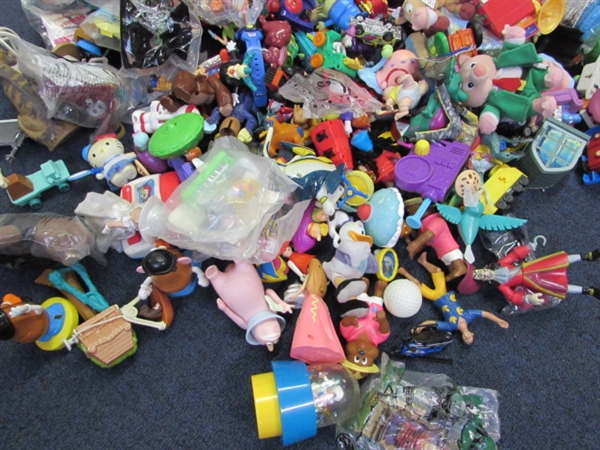 Large Assortment of Small Toys