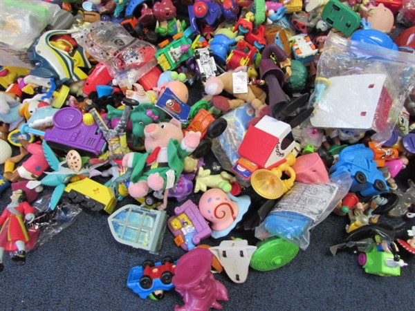 Large Assortment of Small Toys