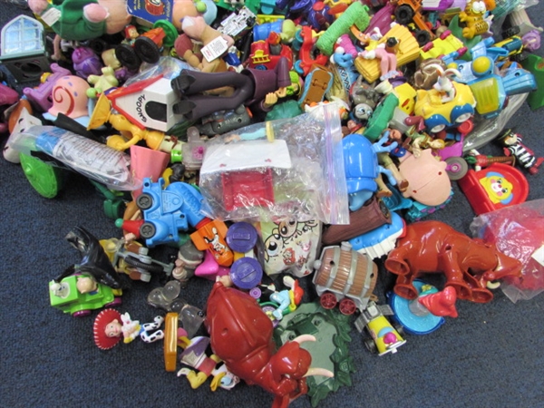 Large Assortment of Small Toys