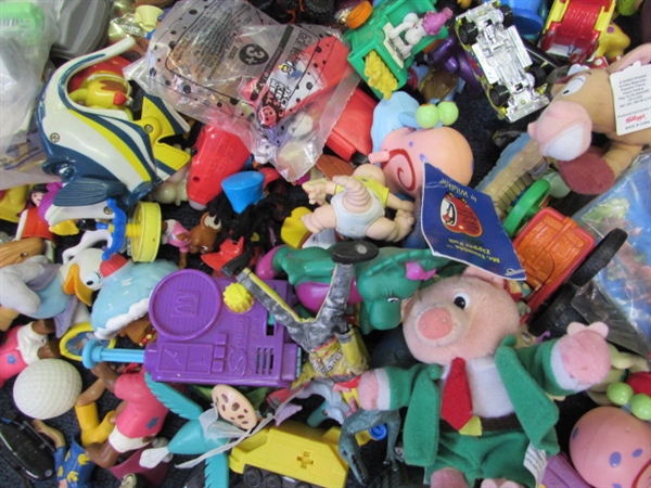 Large Assortment of Small Toys