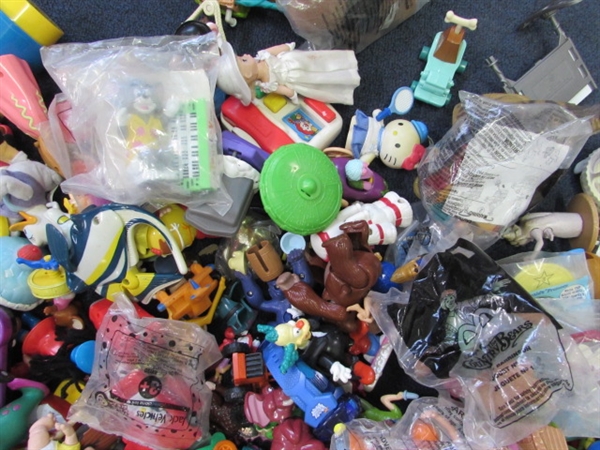 Large Assortment of Small Toys