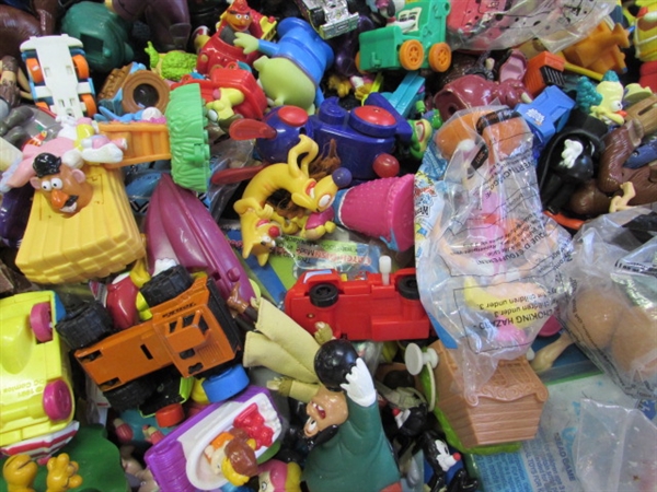 Large Assortment of Small Toys