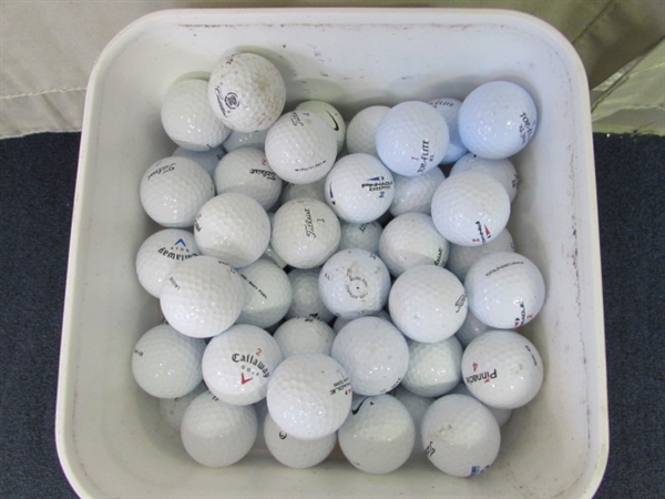 5-Gallon Bucket Full of Golf Balls