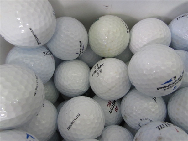 5-Gallon Bucket Full of Golf Balls