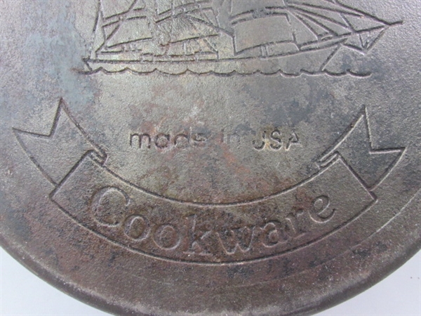 Large 15 American Cookware Cast Iron Skillet