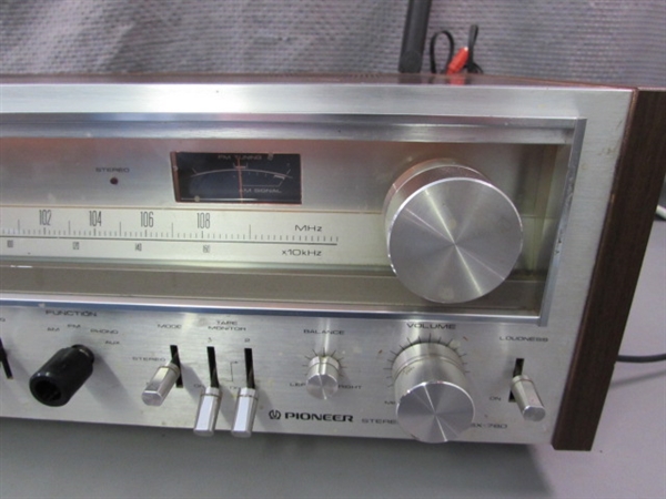 Vintage Pioneer Stereo Receiver - SX-780