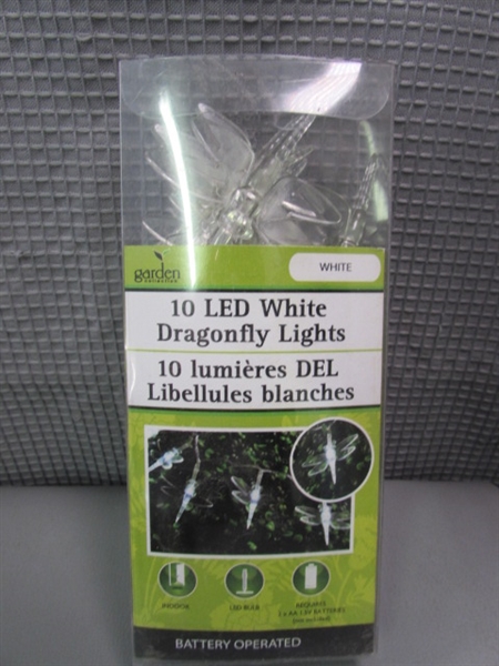 LED Battery Operated Candles, Garden Lights & more