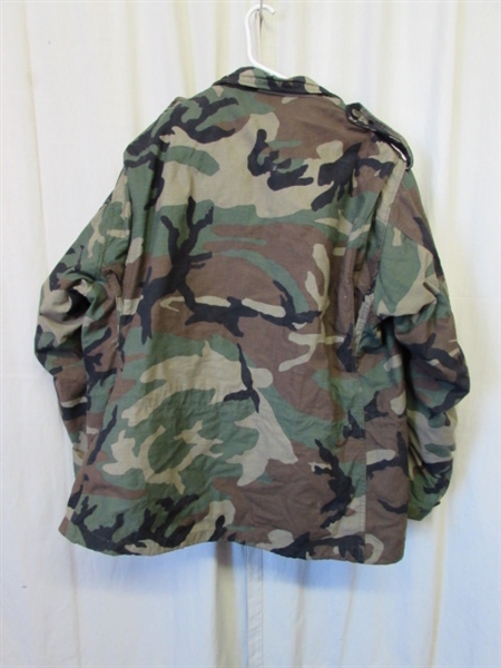 Men's XL Camo Jacket w/Removable Liner