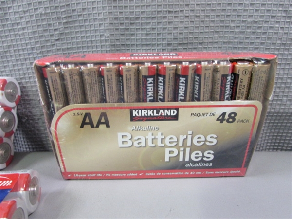 New Old Stock C, D & AA Batteries