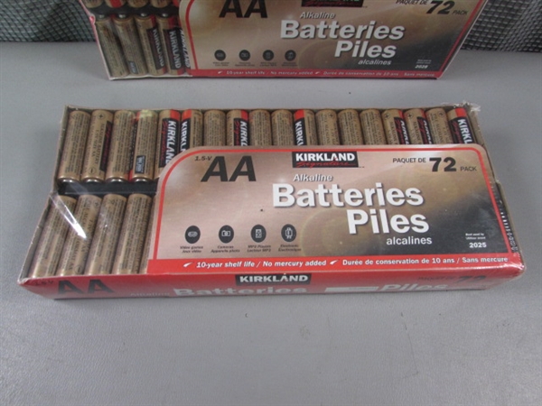 2 New Old Stock Packs of AA Batteries - 144