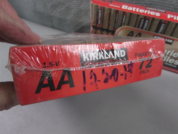 2 New Old Stock Packs of AA Batteries - 144