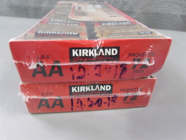 2 New Old Stock Packs of AA Batteries - 144