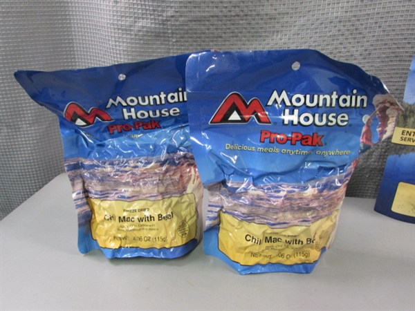 Mountain House Freeze Dried Meals