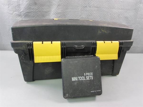 Plastic Toolbox w/Contents