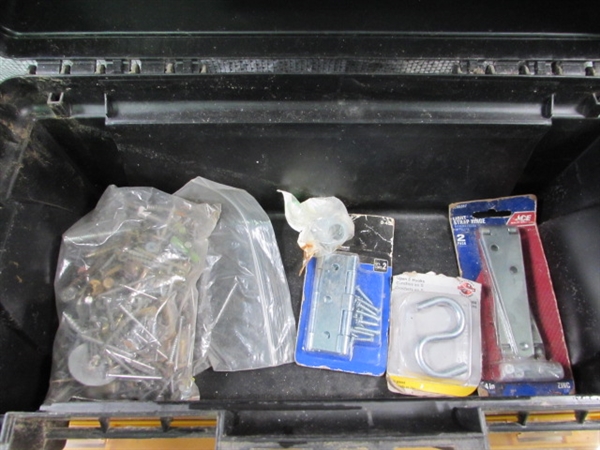 Plastic Toolbox w/Contents