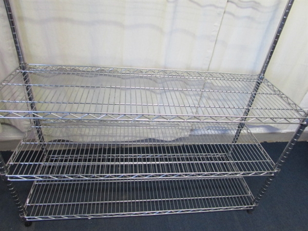 5-Shelf Wire Storage Shelf Unit