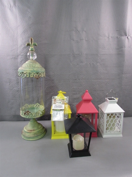 5 Candle Lanterns