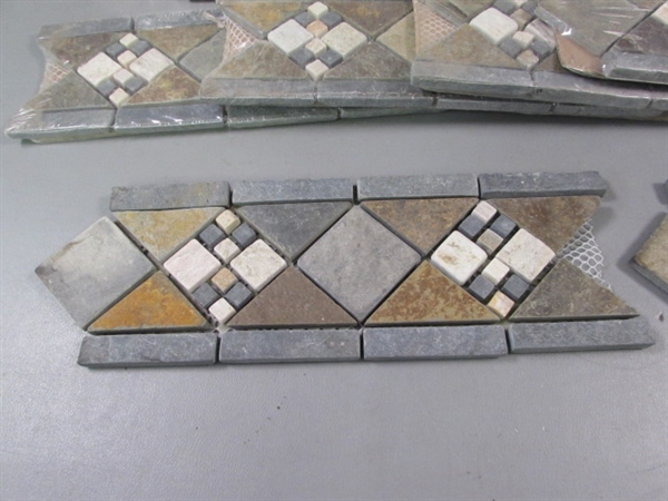 4X12 Yacht Harbor Slate Tile Strips