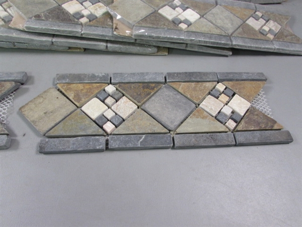 4X12 Yacht Harbor Slate Tile Strips