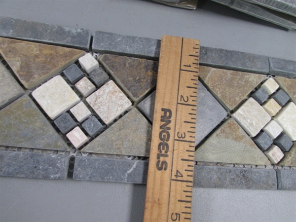 4X12 Yacht Harbor Slate Tile Strips