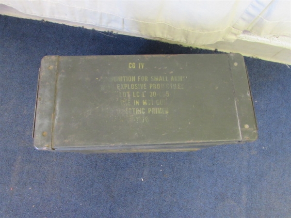 Large Metal Ammo Box