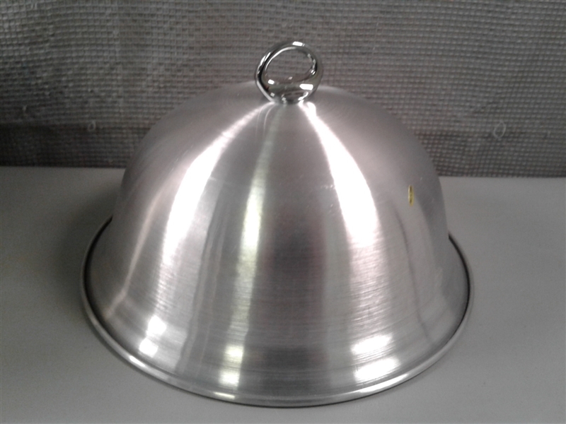 New- Set of 5 Aluminum Food Cover Cloches