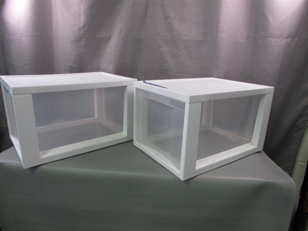 Pair of Sterilite Storage Drawers