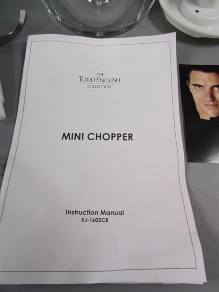 The Todd English Collection Mini Chopper