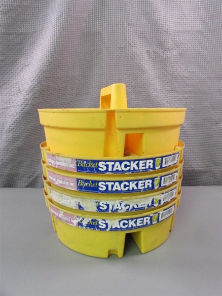 Set of 6 Bucket Stackers