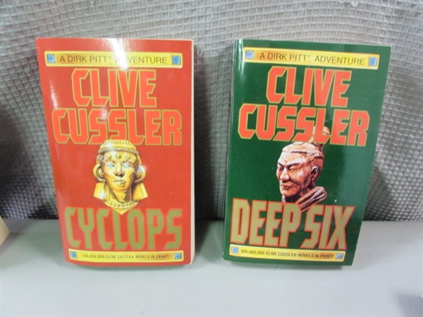 Clive Cussler Book Collection- 8 Titles