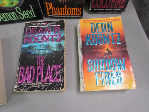 Dean Koontz, David Baldacci, Douglas Preston & Lincoln Child