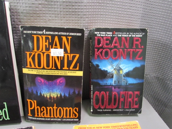 Dean Koontz, David Baldacci, Douglas Preston & Lincoln Child